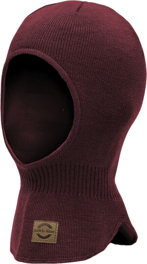 Knitted Balaclava w Wool & Windstop