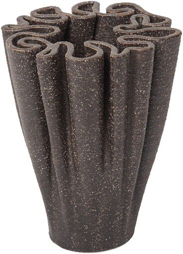 Dedali Vase - H11 - Dark Brown