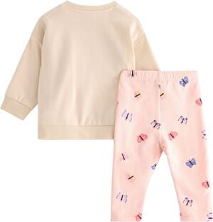Soft 2-piece set with a sweatshirt