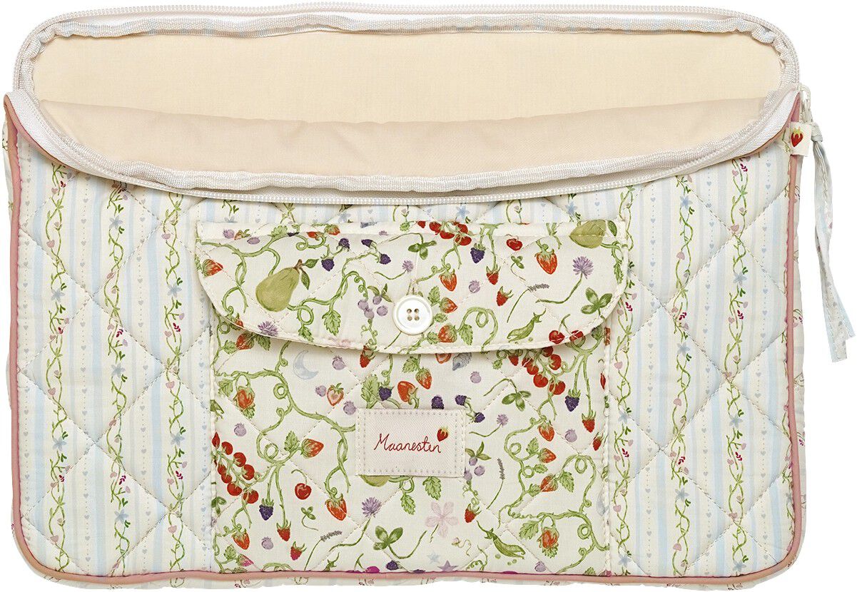 Alesea Computer Sleeve Summer Stripes Blue