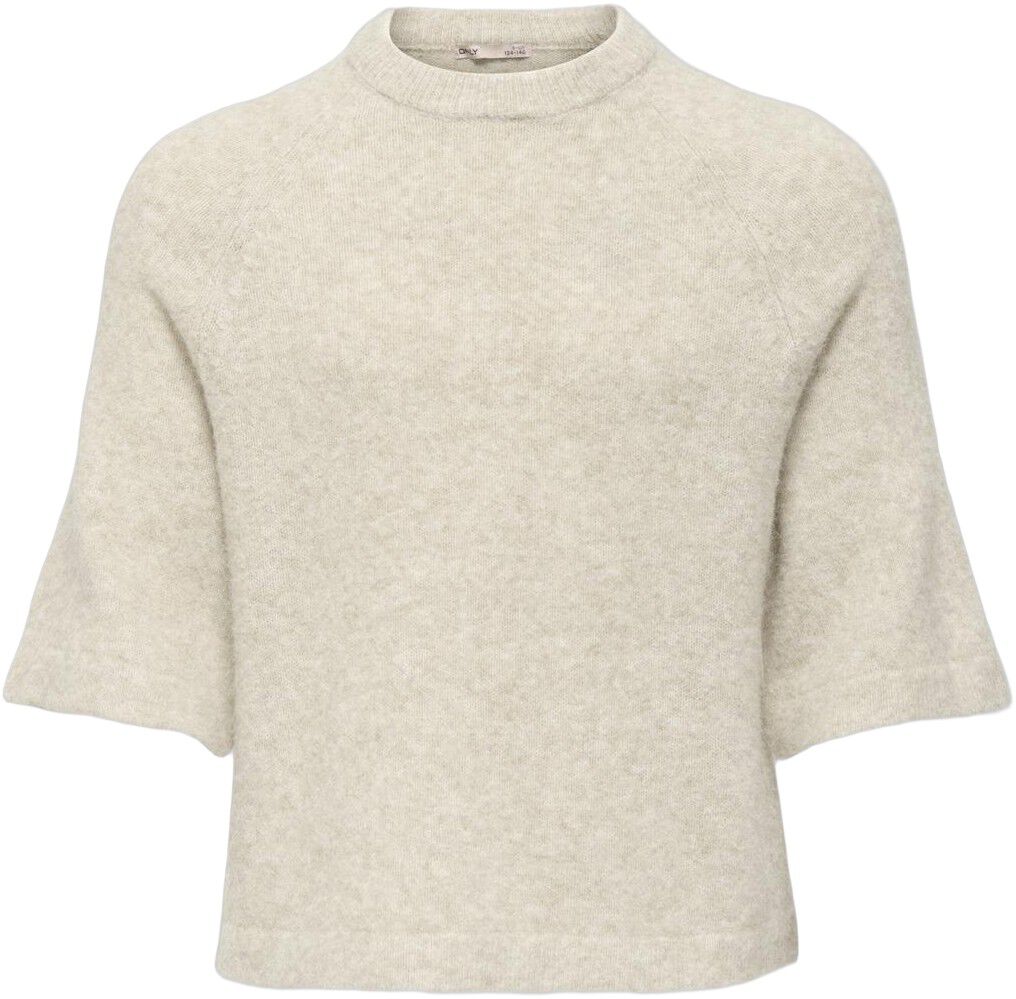 Kortermet strikkegenser