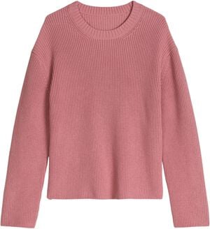 Pullovers, LSL, Round-Neck, Slits