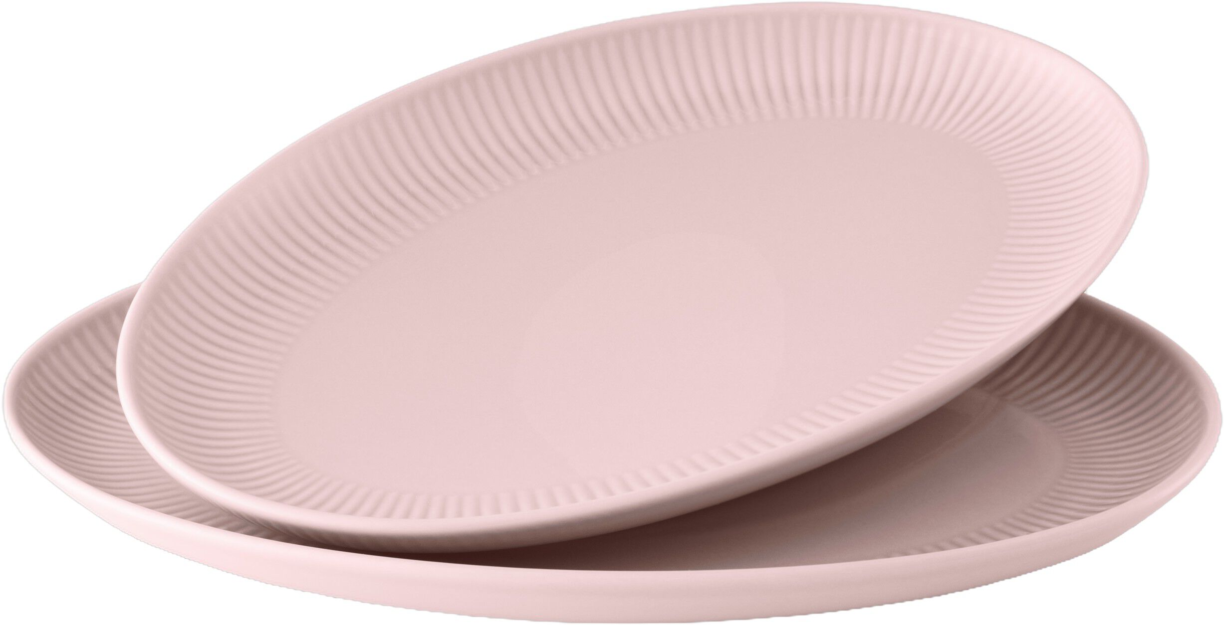 Legio Nova Palette Oval coupe tallerken 24,5 cm Soft pink