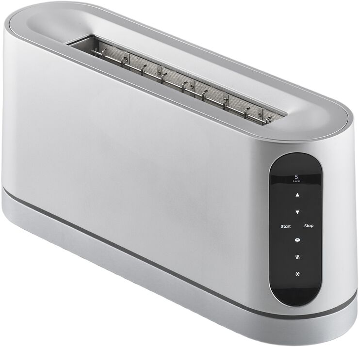 Brødrister Long Slot Silver