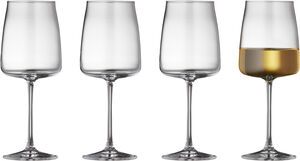 Hvitvinsglass Zero 43 cl 4 stk.