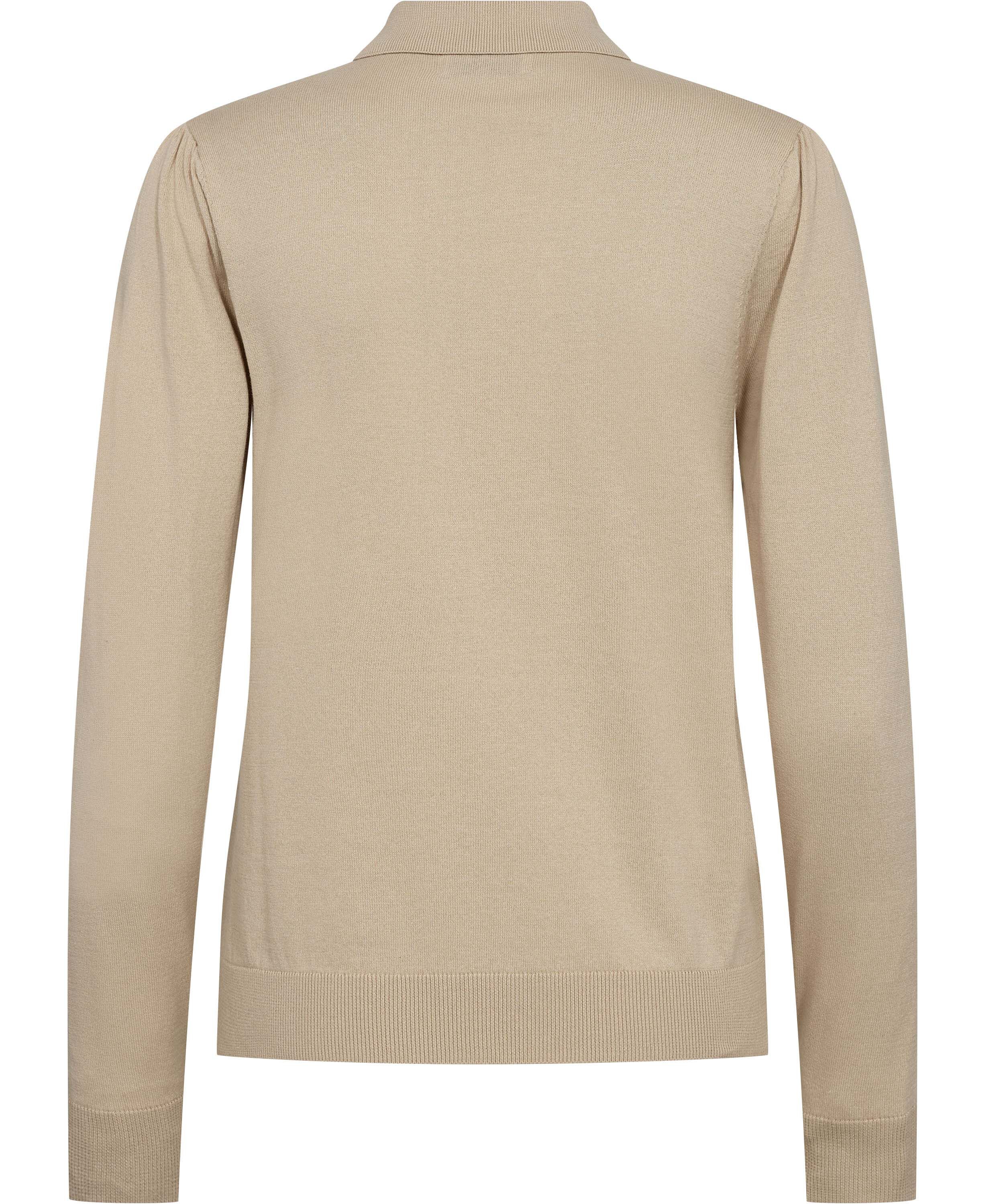 5445 WW - Retro Polo Puff LS