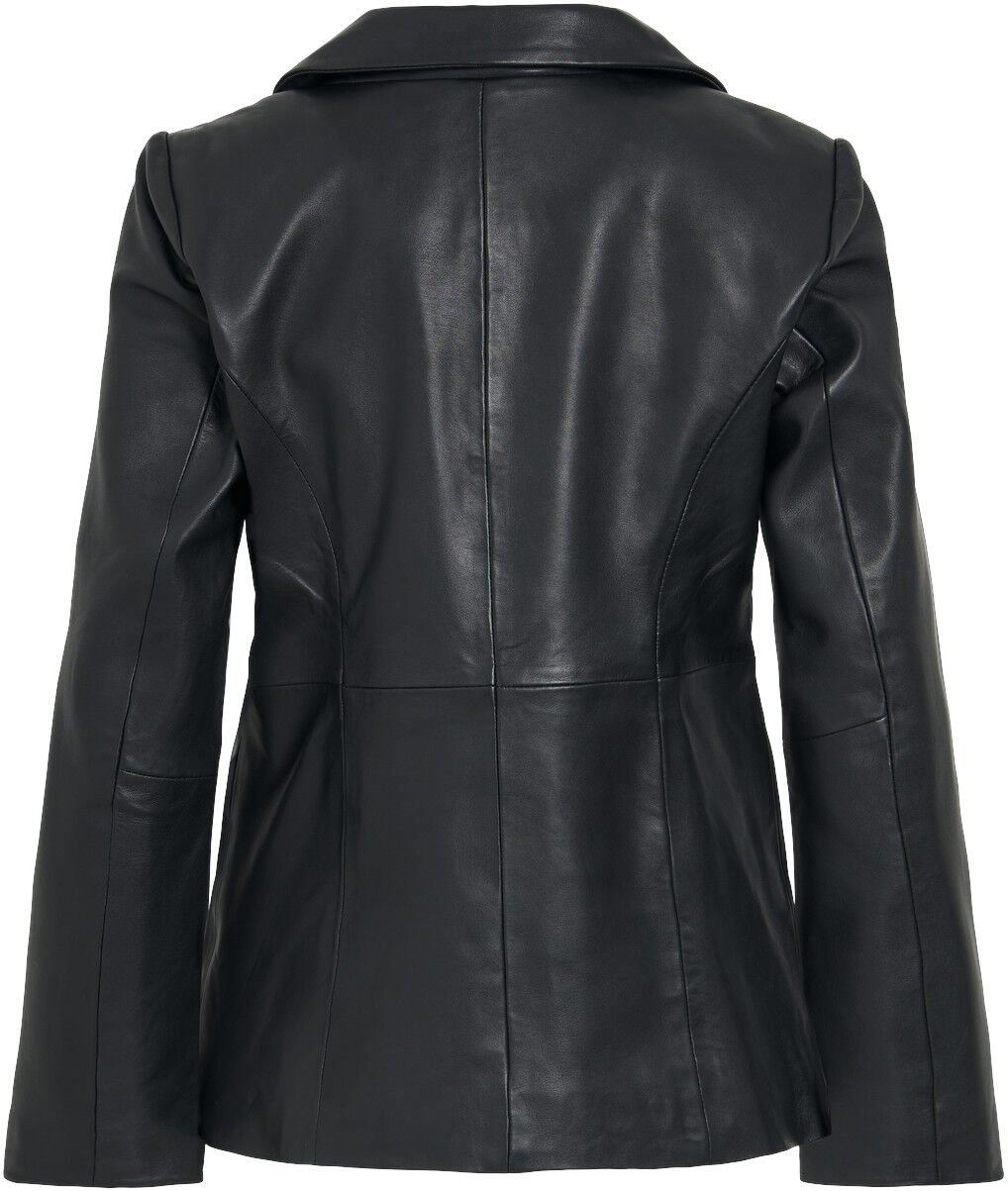 Rouharley L/S Leather Blazer/Ev/Pf