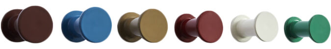 Bolt Hook-Set of 2-Light brown