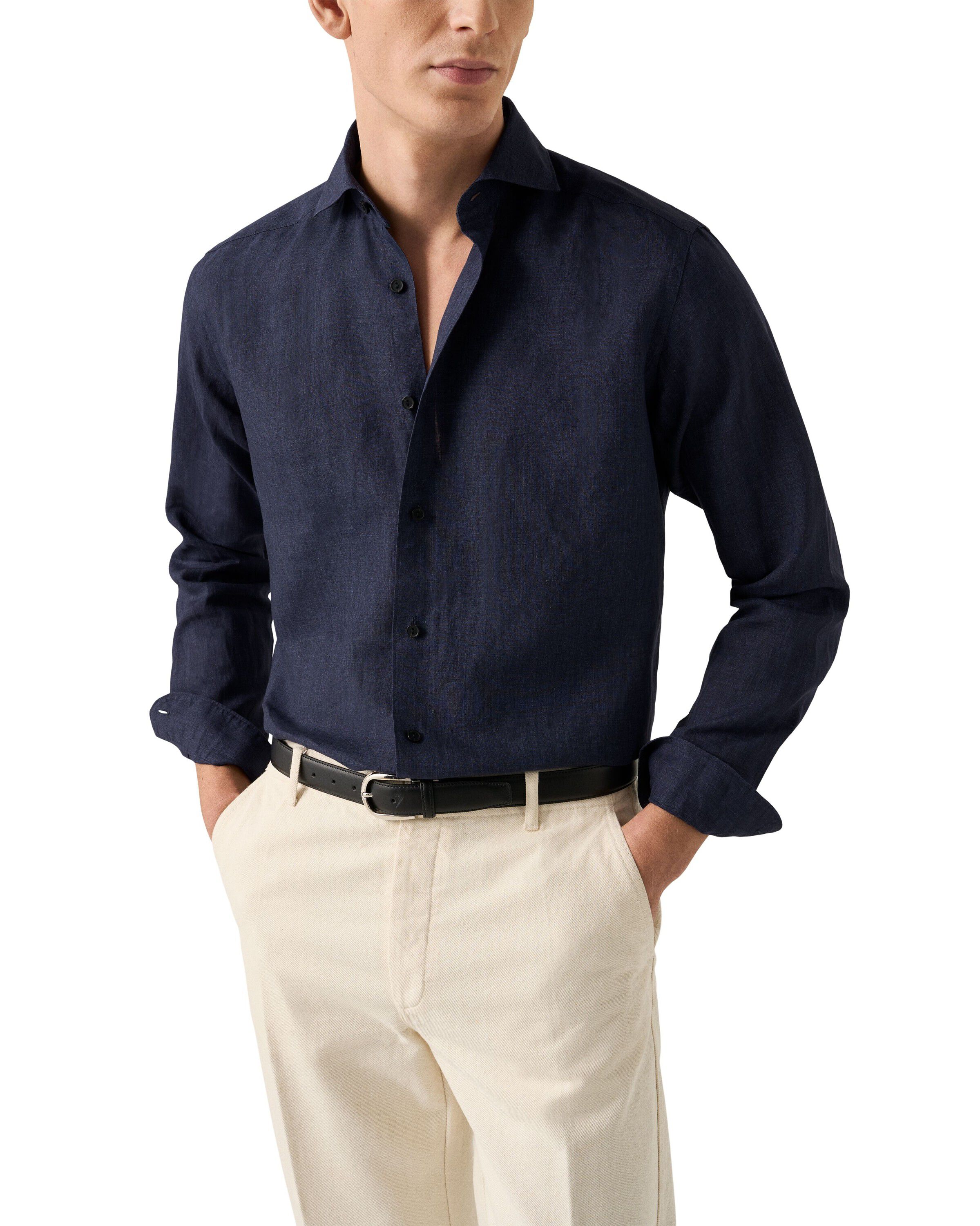 Solid Linen Shirt