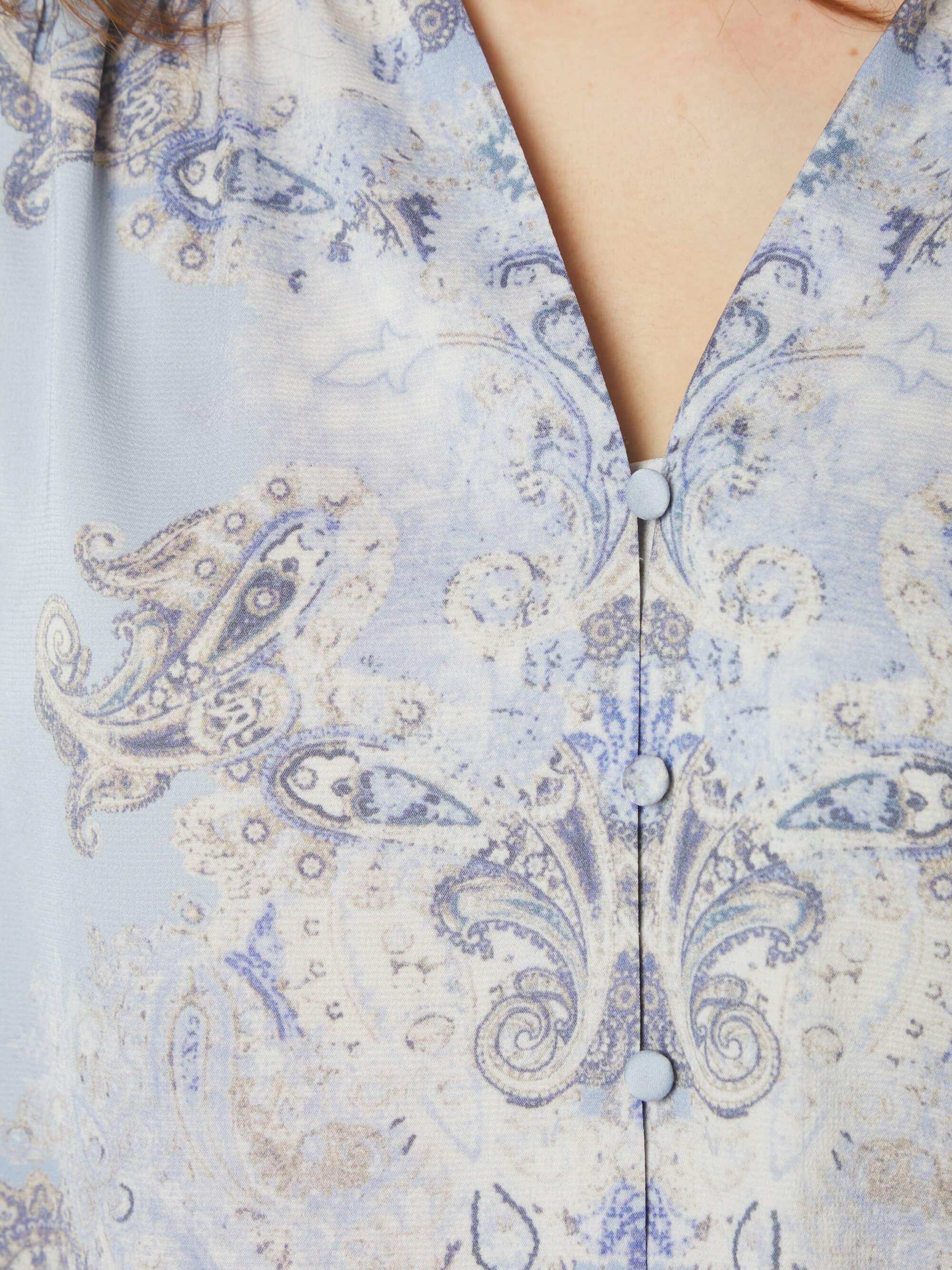 Roselle Artist Paisley Blouse