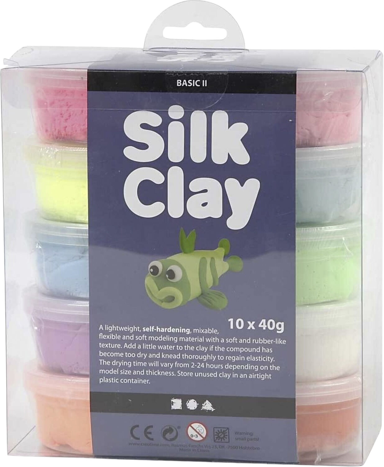 Silk Clay Basic 2 10x40g