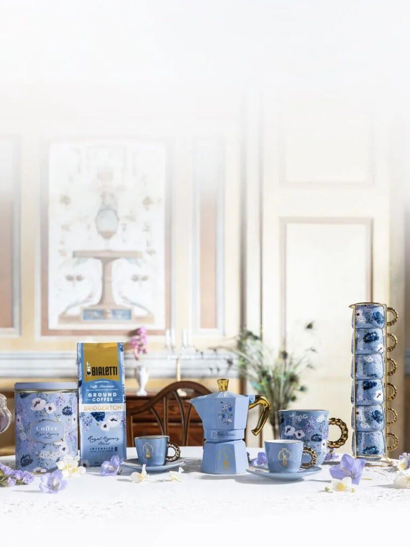 Moka Bridgerton Espressokande, 6 kop Bialetti