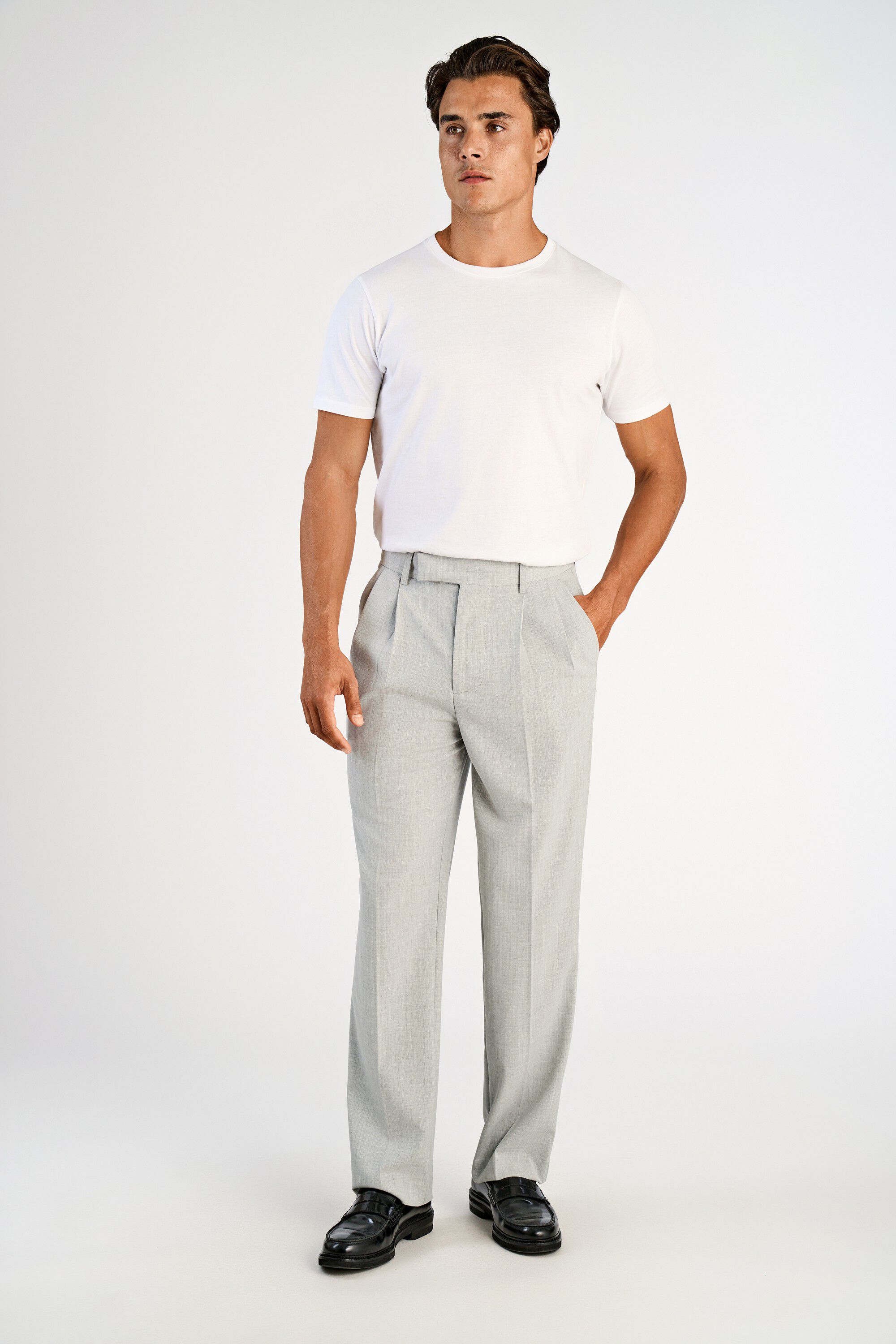 Straight leg formal pants
