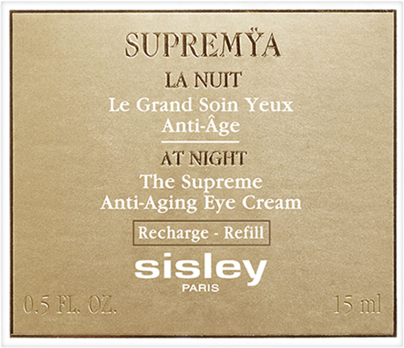 Suprem&yuml;a Refill Anti-Aging Eye Cream