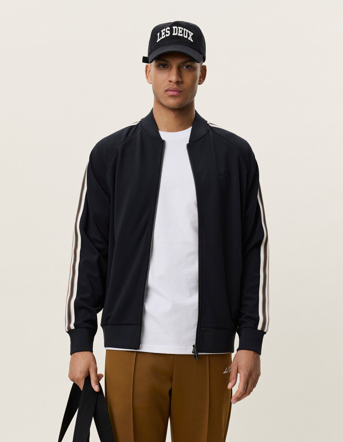 Signature Rib Tape Track Jacket