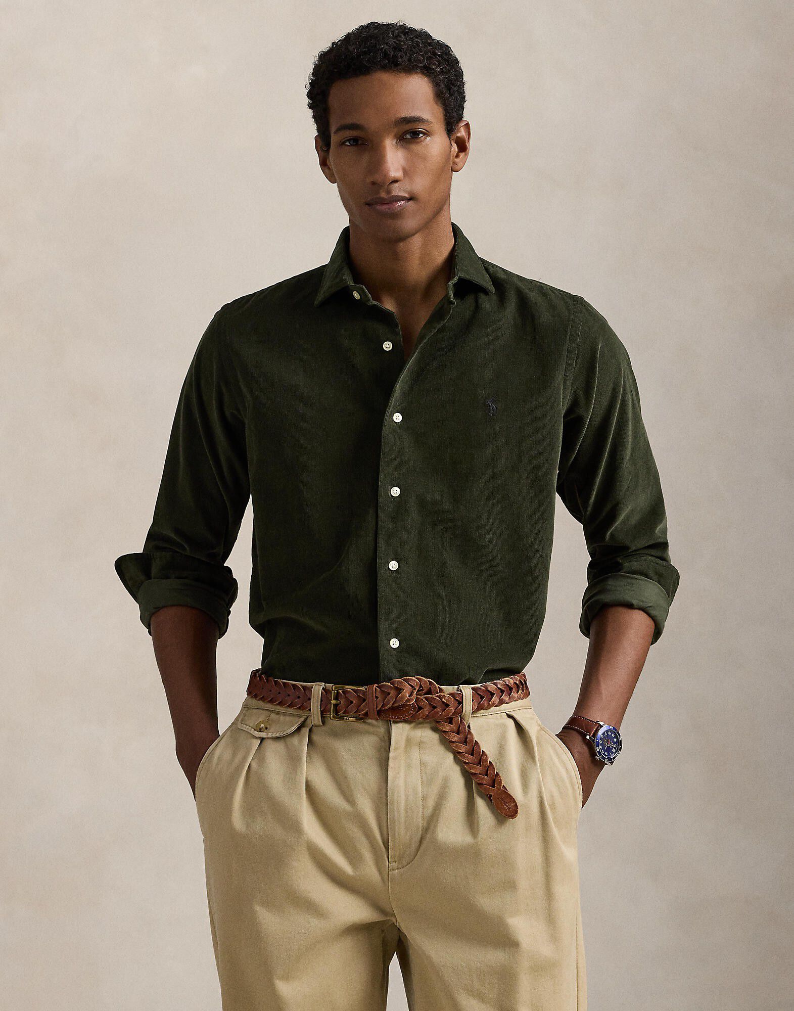 Custom Fit Corduroy Shirt