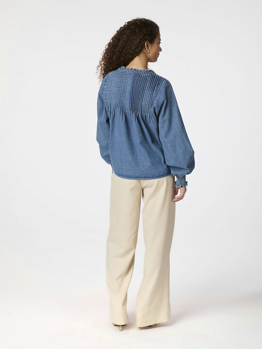 Ililo Denim Blouse