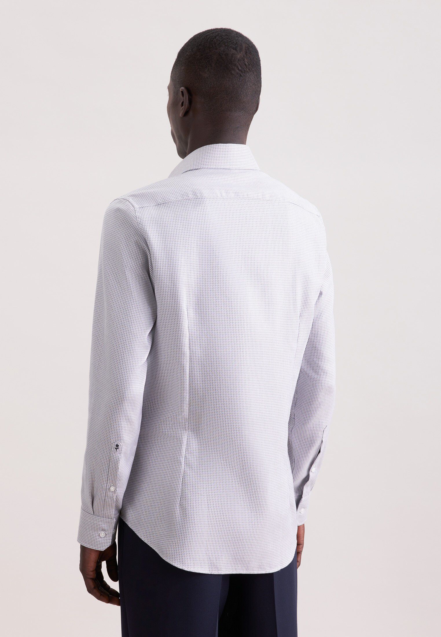 Business shirt Slim 1/1 Kent-Collar Structure