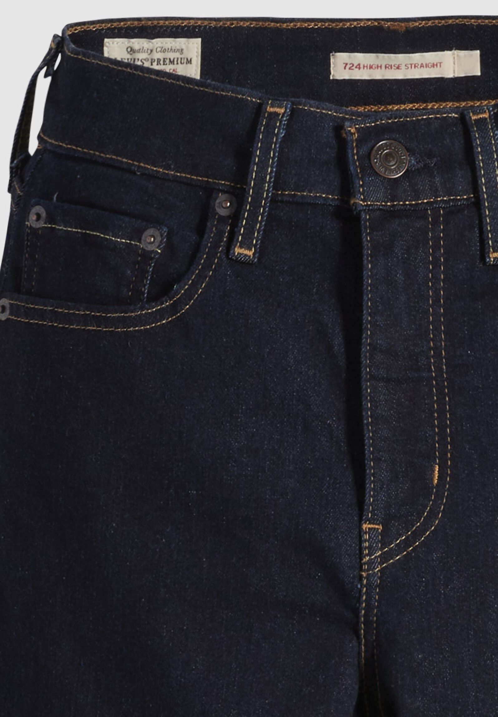 724 High Rise Straight Jeans