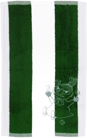 Moomin h&aring;ndkl&aelig;de 30x50 Gift of love, GOTS
