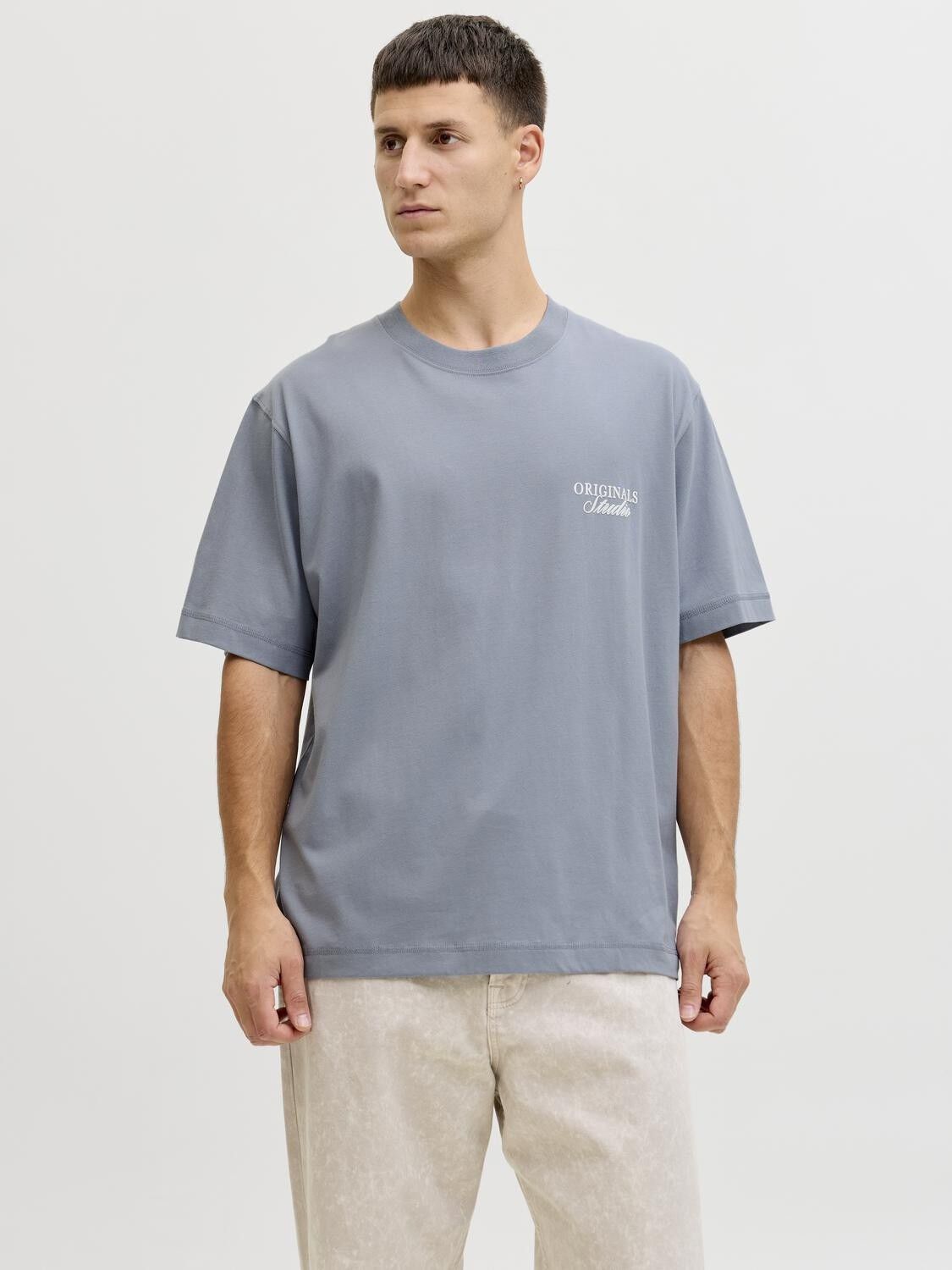 JORNORREBRO TYPO TEE SS CREW NECK N