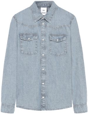 Alfred Washed Blue Shirt