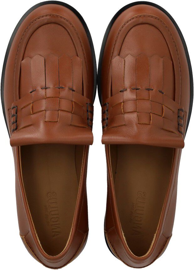 Loafer med flet detalje