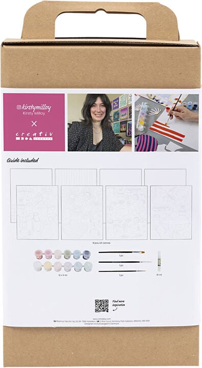 DIY Kit Farvelægning, Collage