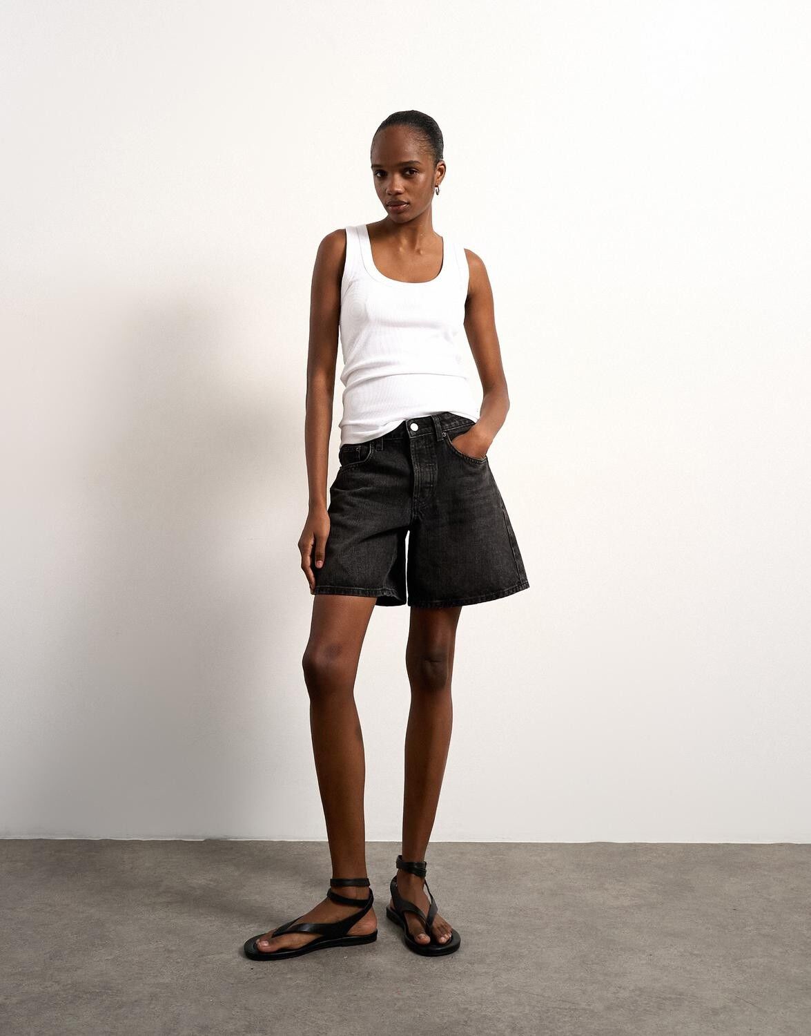 Tshoney Sl U-Neck Vest Jrs Noos