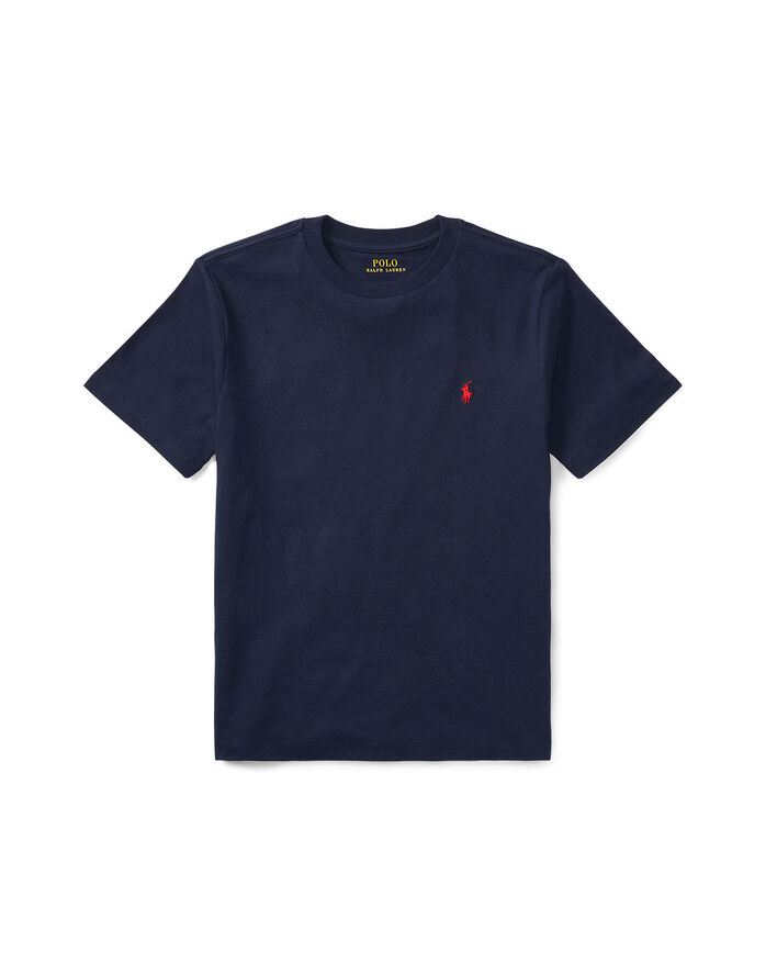 Cotton Jersey Crewneck Tee KIDS