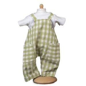 OVERALLS. T-SHIRT, GR&Oslash;N T