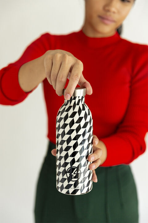 Termoflaske - Clima - Groovy White - 500 ml