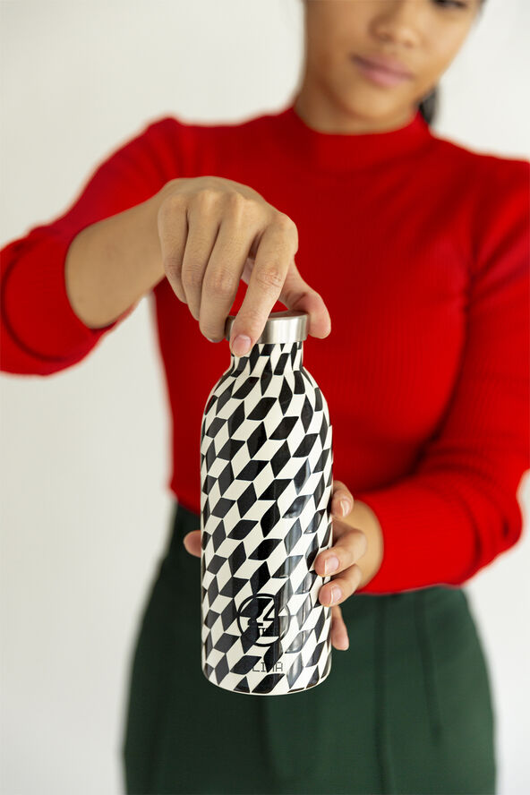 Termoflaske - Clima - Groovy White - 500 ml