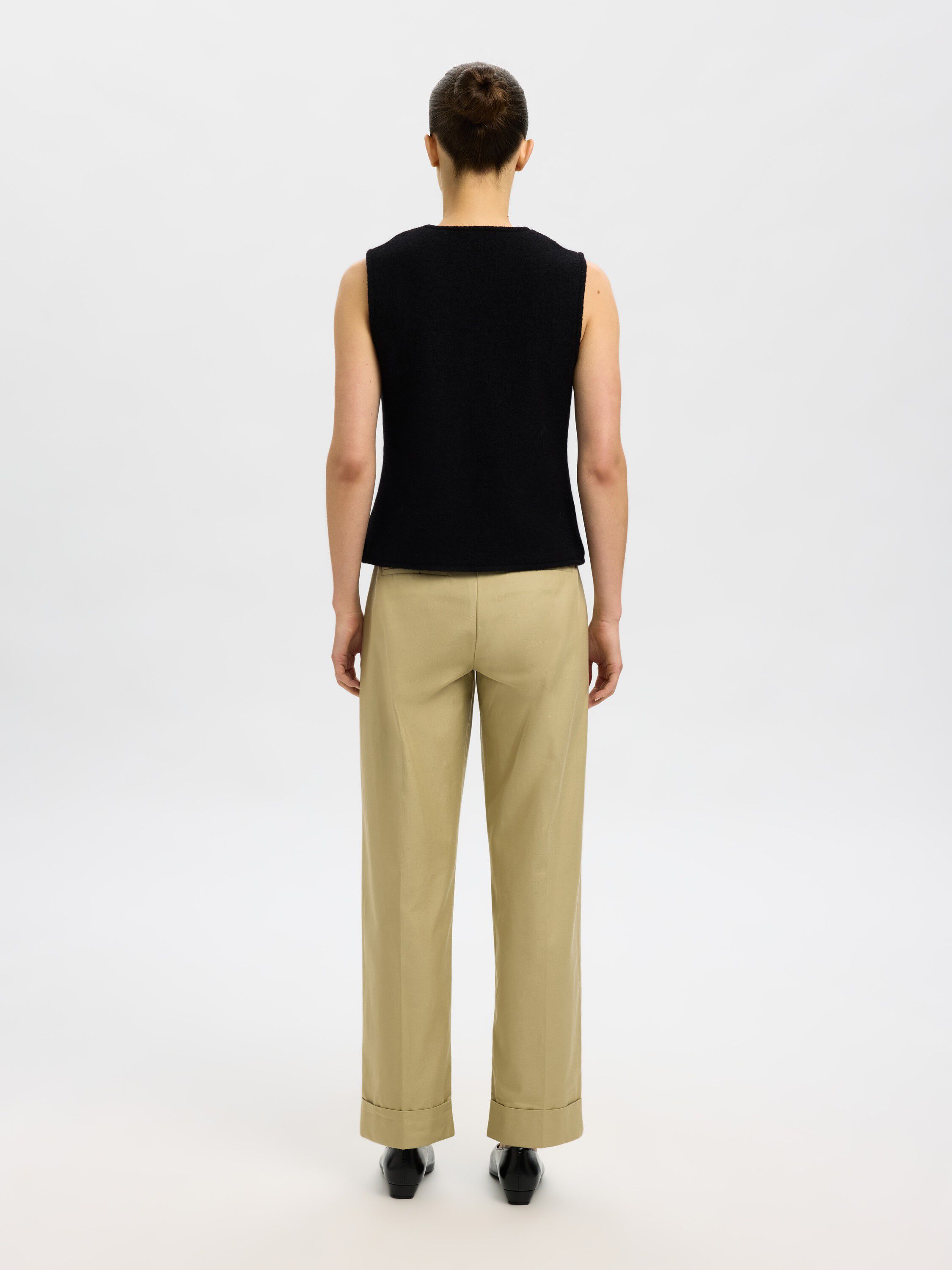 SLFDARLA KNIT BUTTON VEST