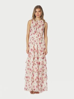 Marli Amazing Chiffon Rose Dress