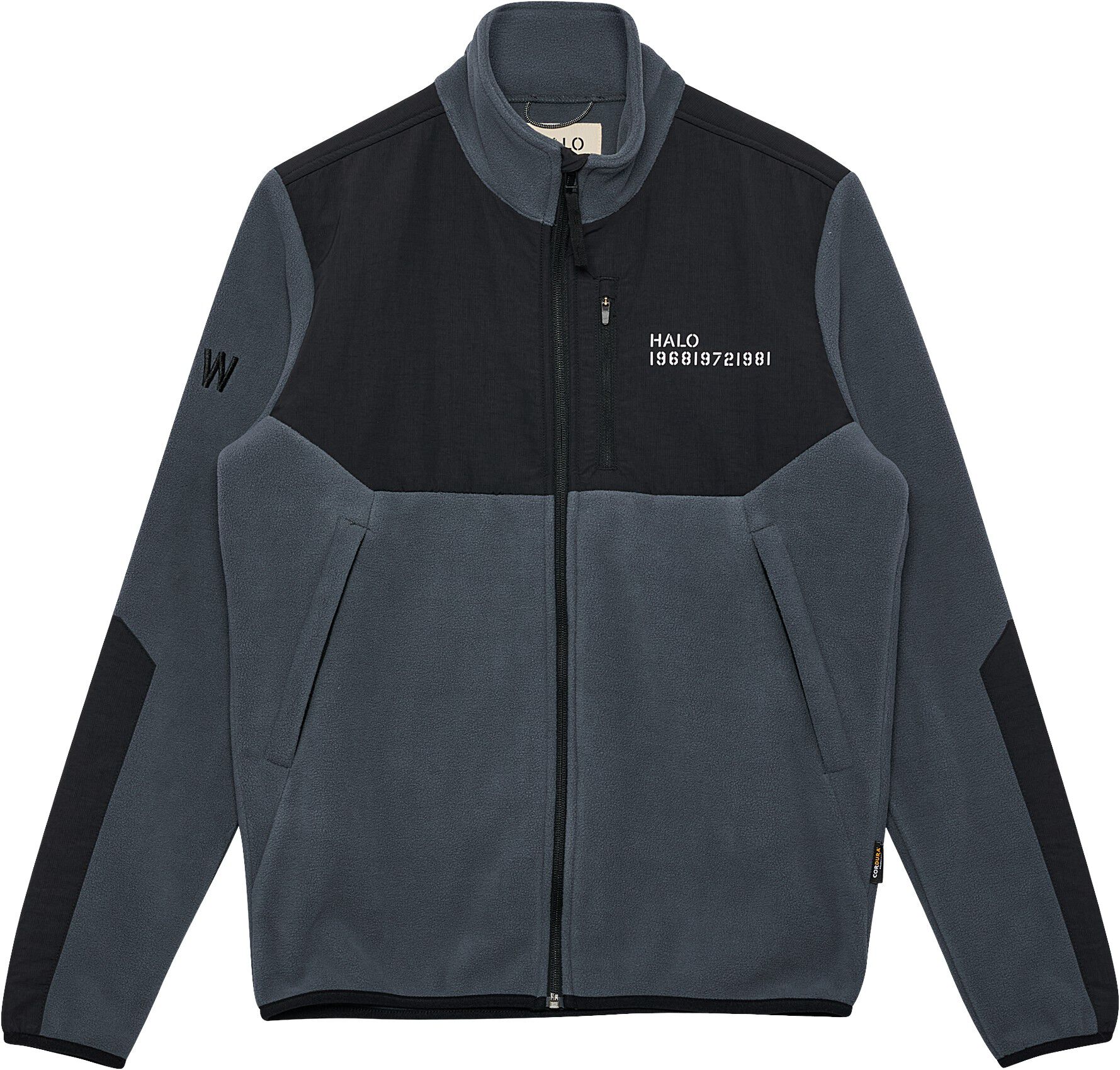 Halo Blocked Zip Fleece