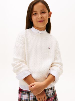 Cable Knit Relaxed Jumper