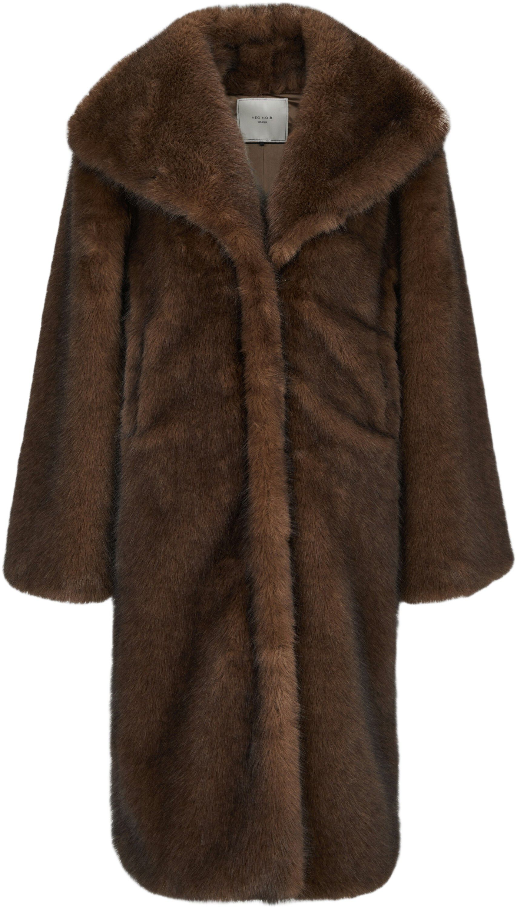 Stephanie Faux Fur Long Jacket
