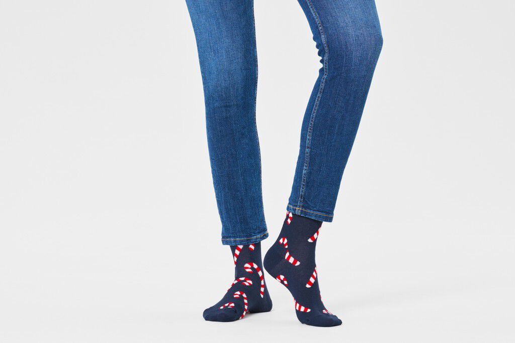 Candy Cane Sock