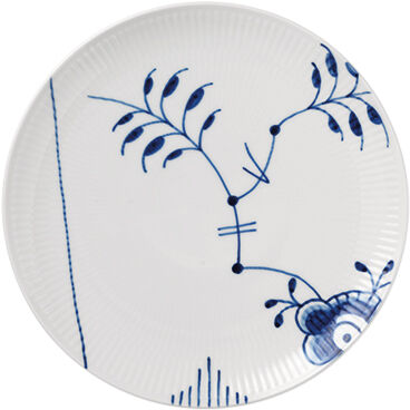 Bl&aring; Mega Riflet 23 cm. coupe tallerken