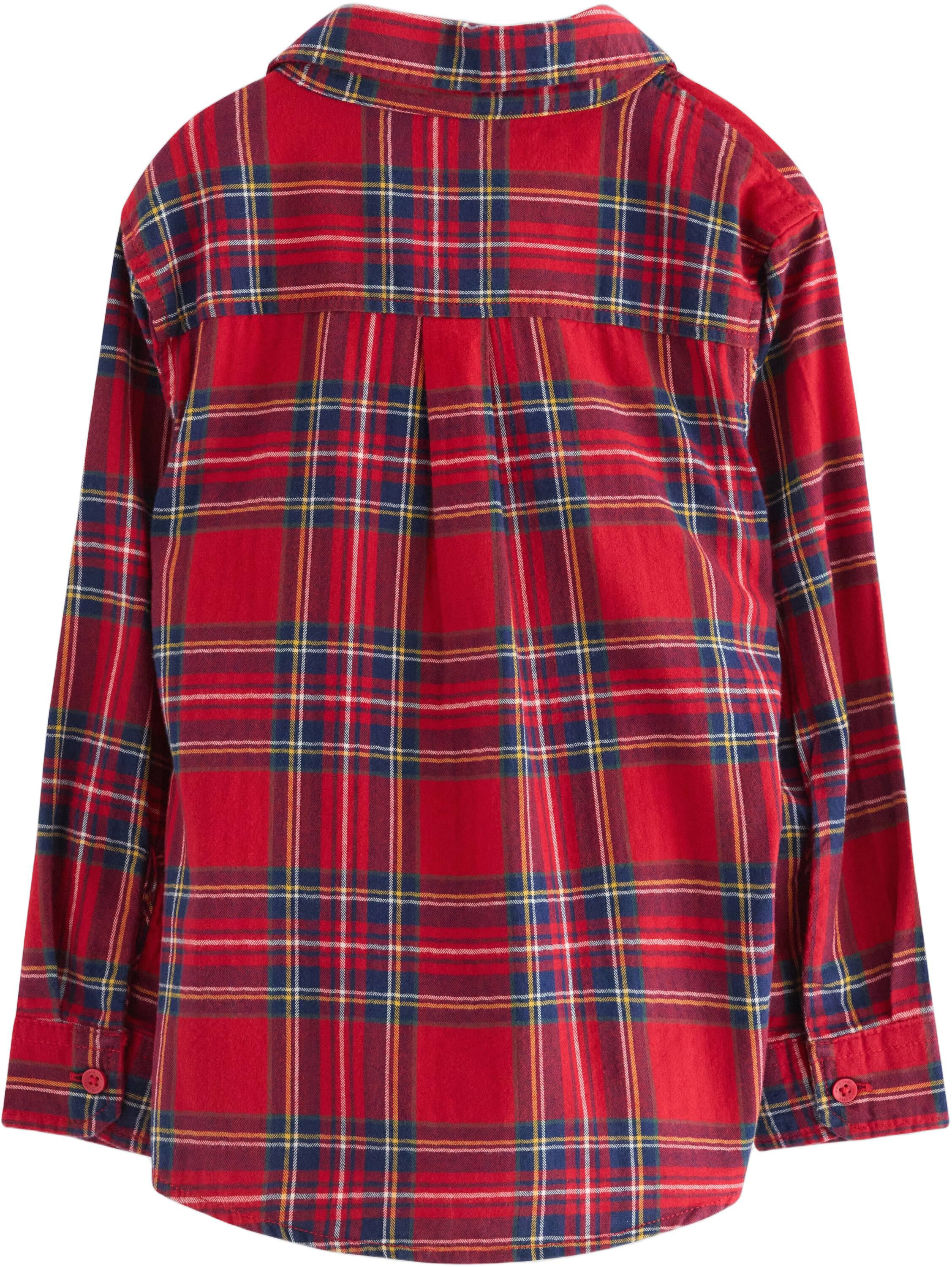 Soft, checked shirt with long sleev