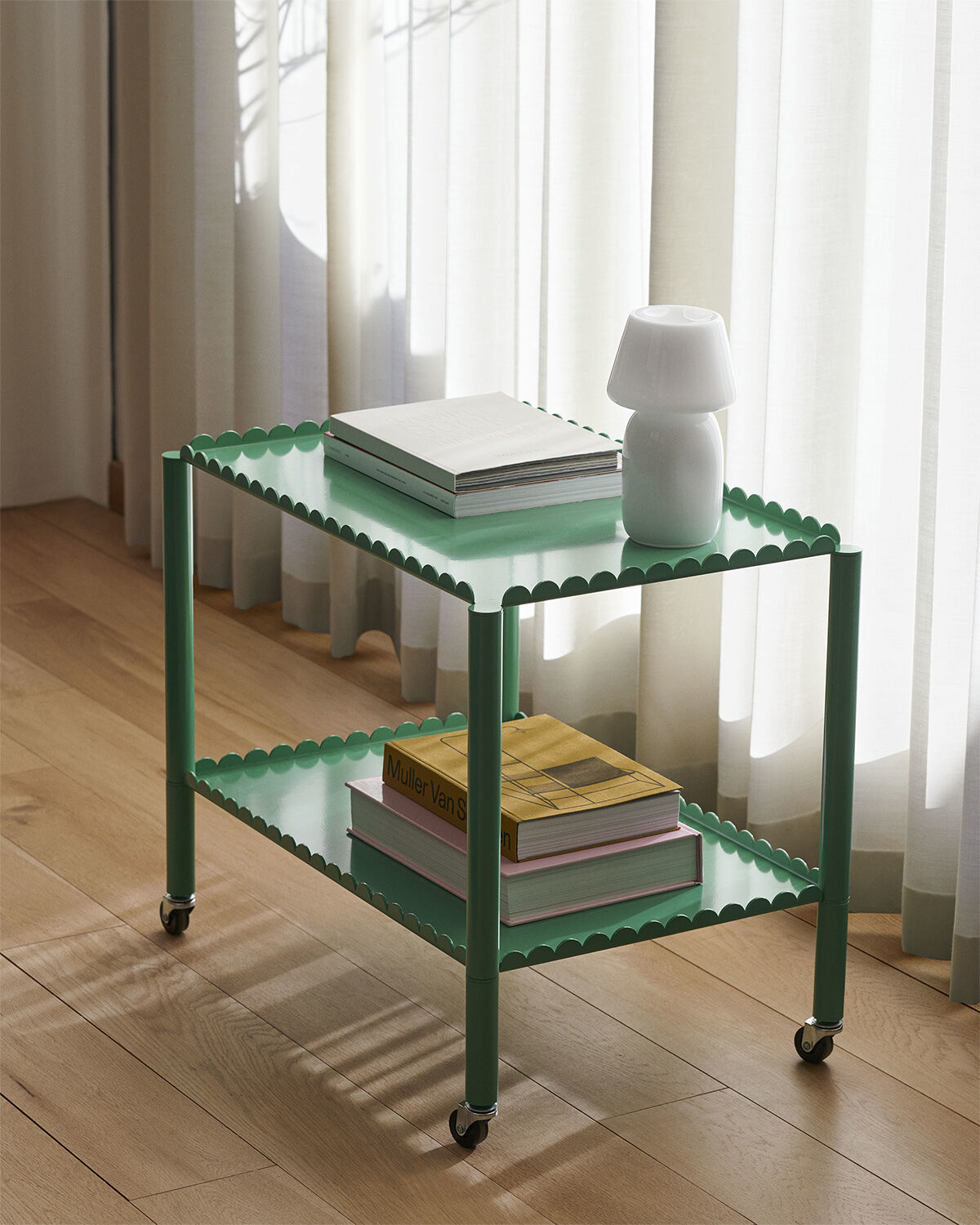 Arcs Trolley Low-Jade green