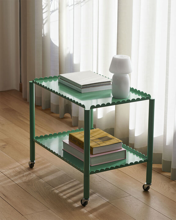 Arcs Trolley Low-Jade green