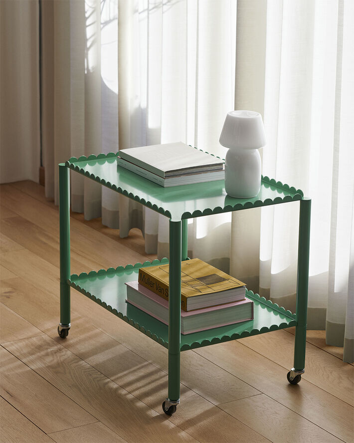 Arcs Trolley Low-Jade green