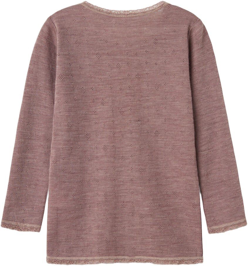 NMFWANG WOOL NEEDLE LS TOP SOLID NO