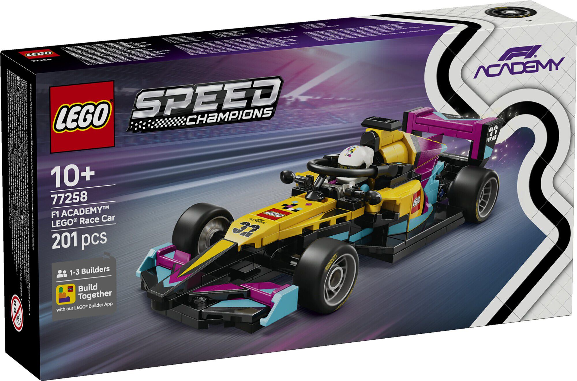 F1 ACADEMY&trade; LEGO&reg; racerbil 77258
