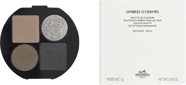 Ombres d'Hermès, powder quartet for the eyes refill, Ombres Fumées