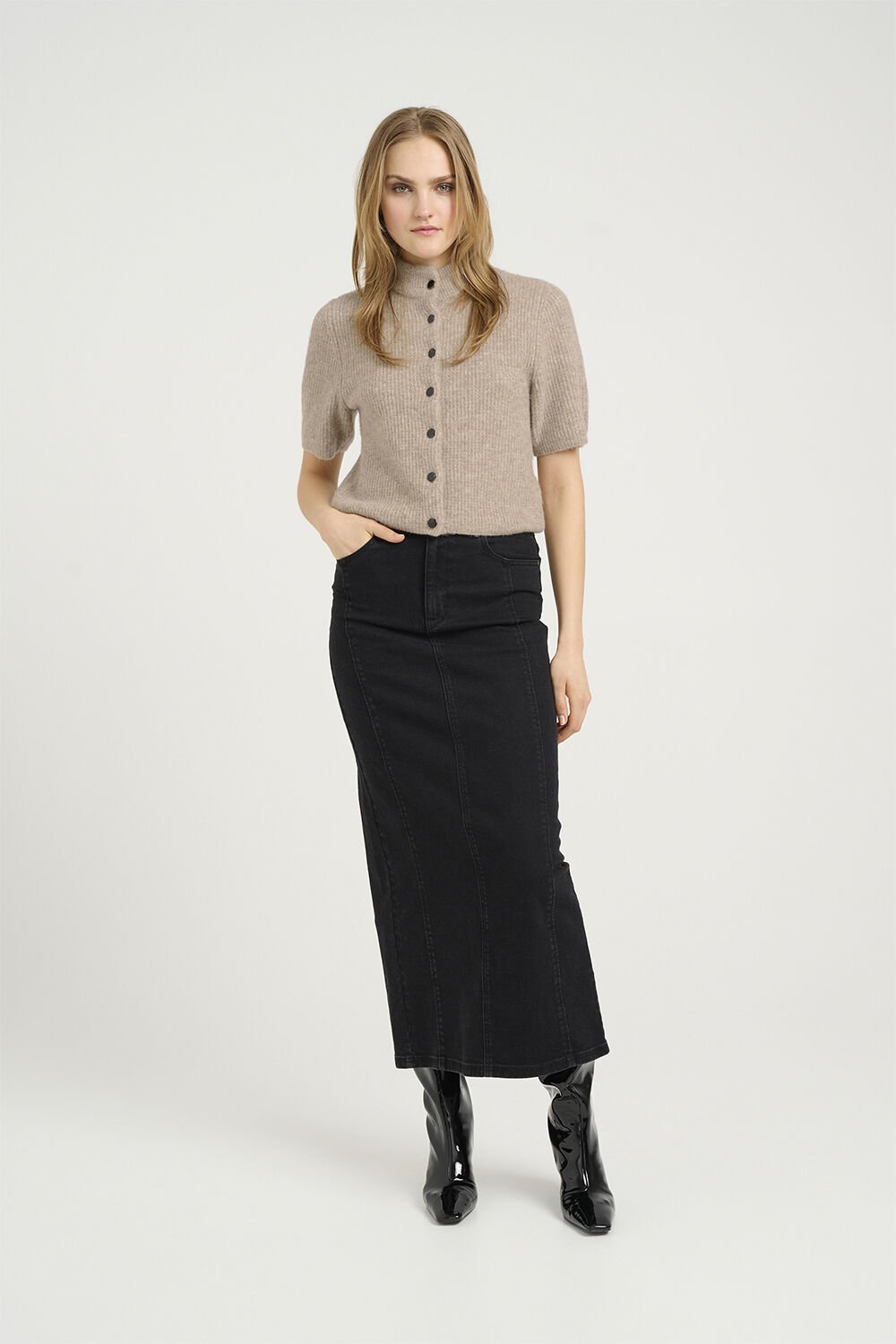 AlphaGZ ss short cardigan NOOS