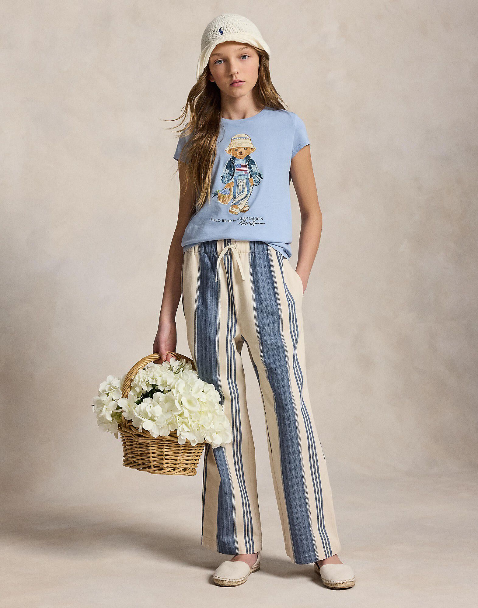 Polo Bear Cotton Jersey Tee