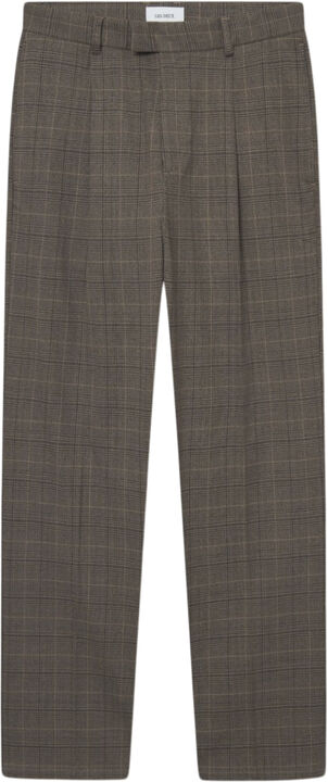 Reece Pleated Check Suit Pants